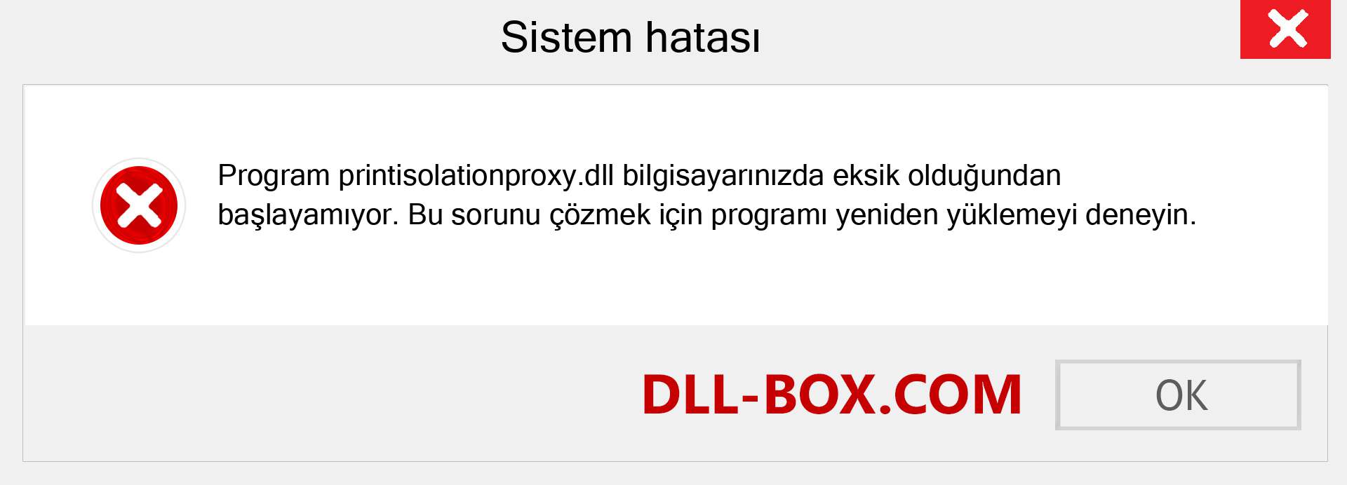 printisolationproxy.dll dosyası eksik mi? Windows 7, 8, 10 için İndirin - Windows'ta printisolationproxy dll Eksik Hatasını Düzeltin, fotoğraflar, resimler